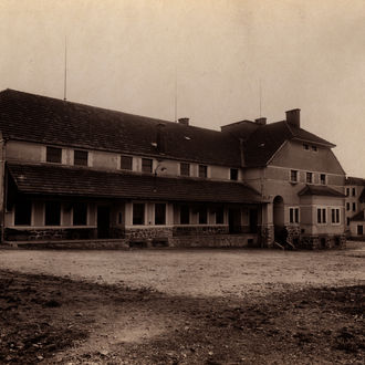 Kliknutím zvětšíte Mlékárna v Táboře v roce 1920